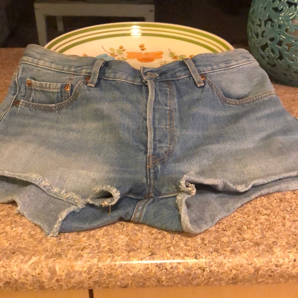 Levi Straus denim shorts